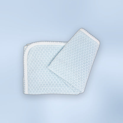 Paty Knit Solid Color Swaddle Blanket