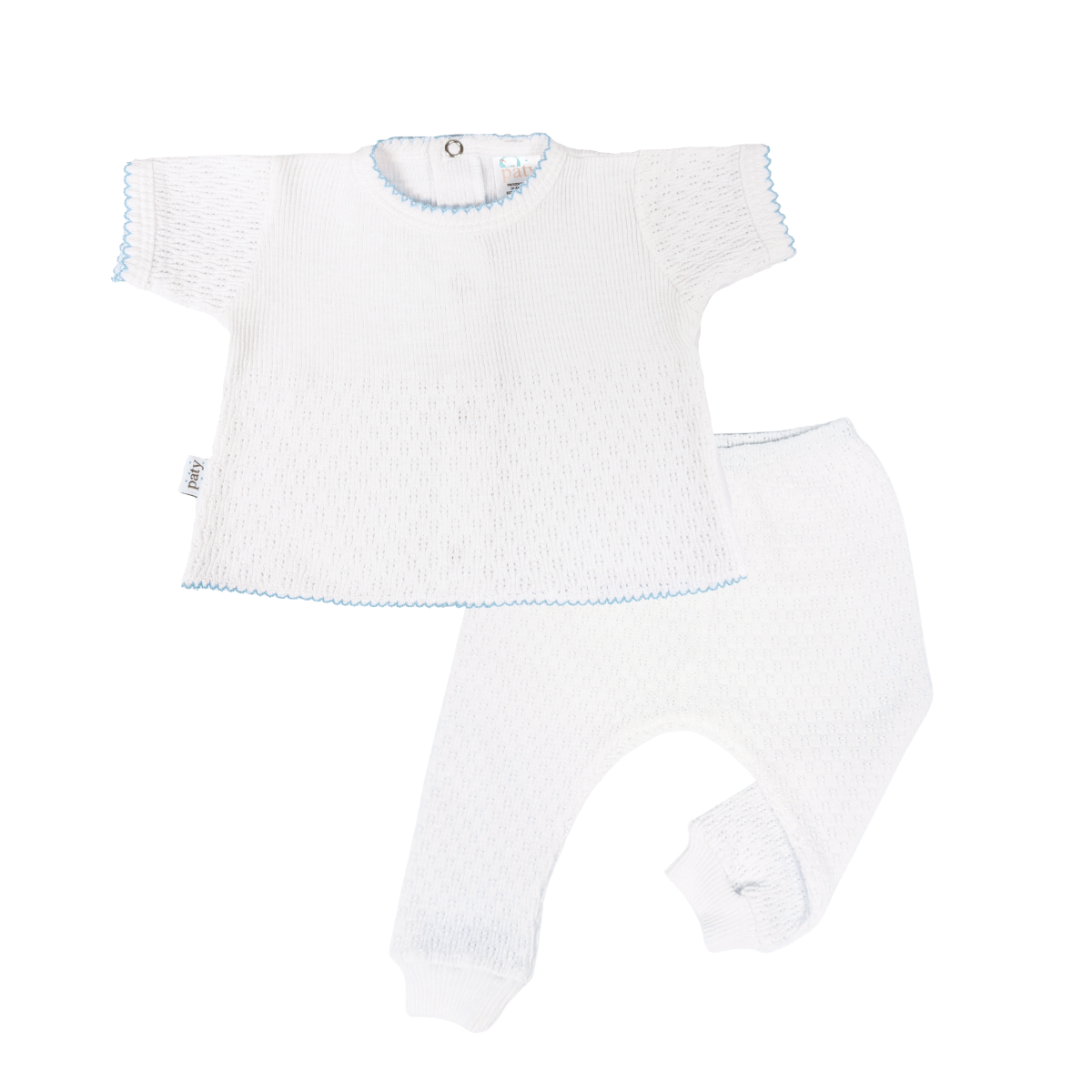 Paty Knit Short Sleeve Legging Set