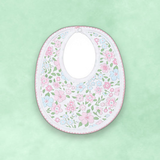 English Garden Bib & Burp Cloth Set