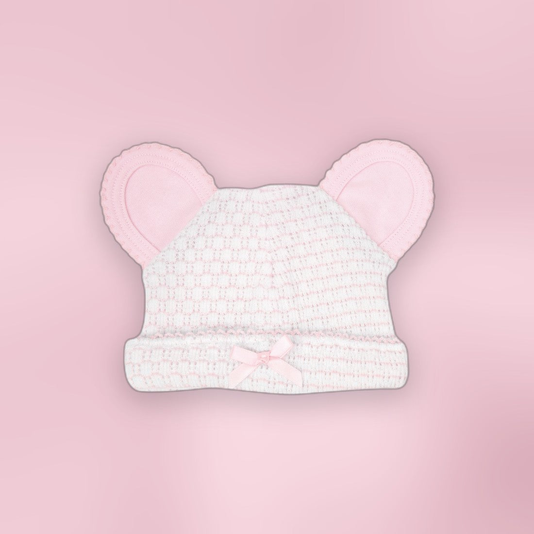 Paty Bear Beanie with Pima Trim