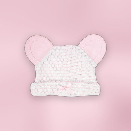 Paty Bear Beanie with Pima Trim