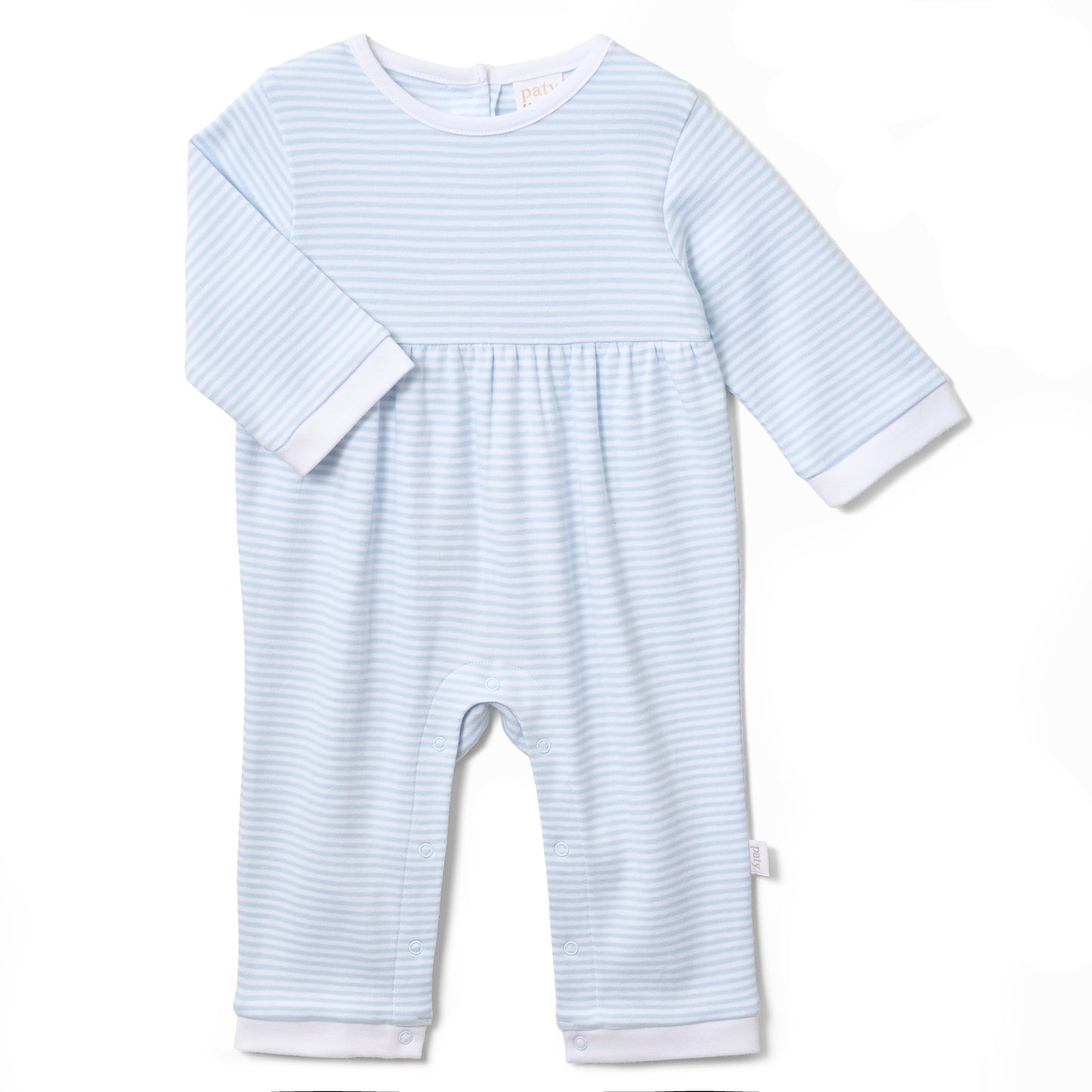 Paty Organic Cotton Striped Romper