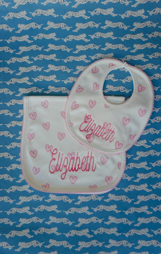 Hearts - Custom Embroidery