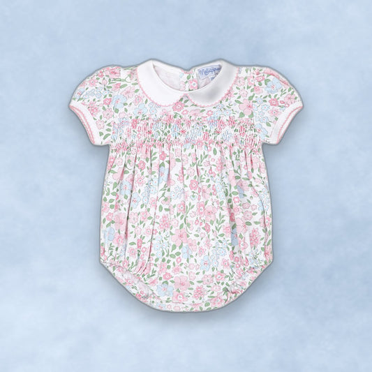 English Garden Smocked Bubble