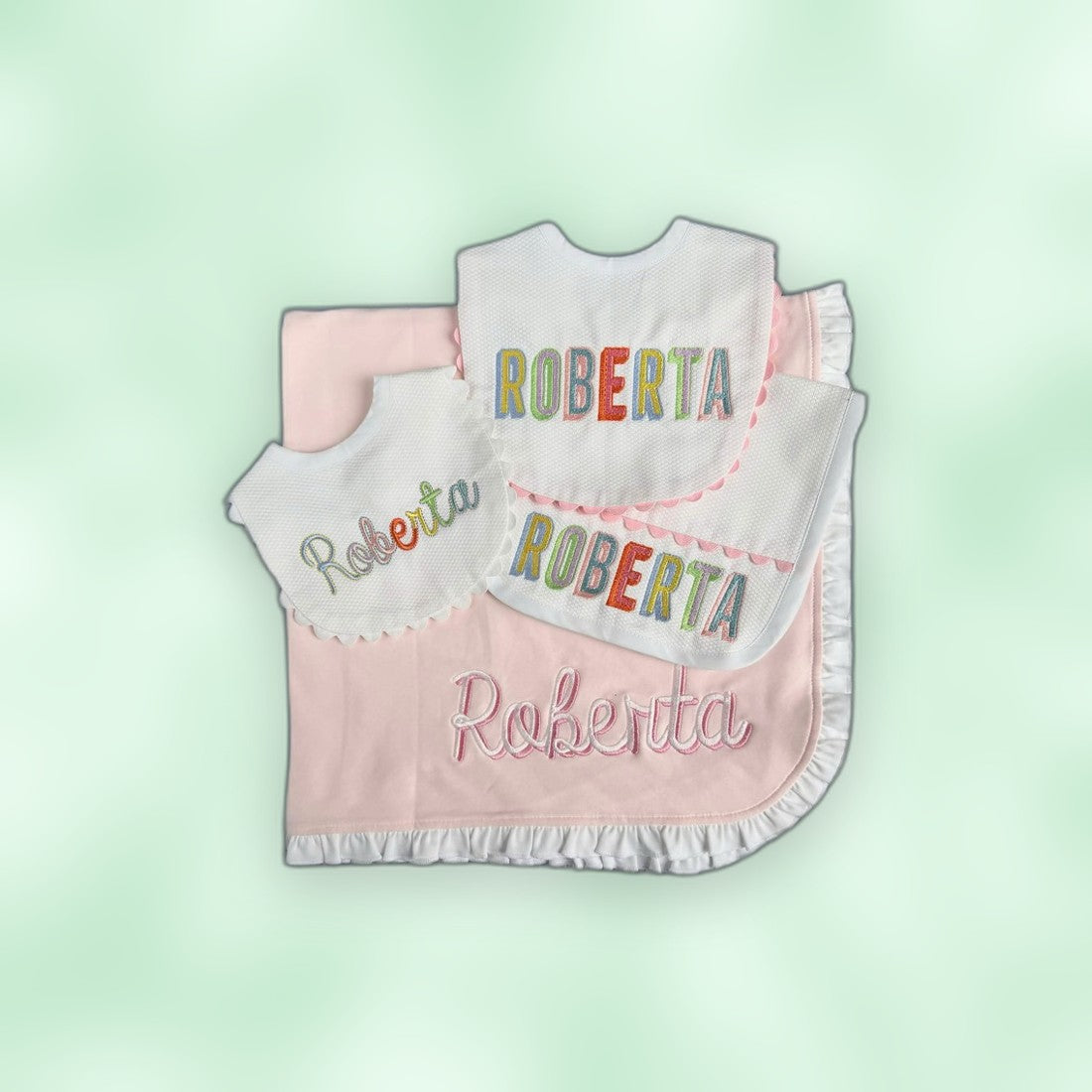 A personalized embroidery bundle